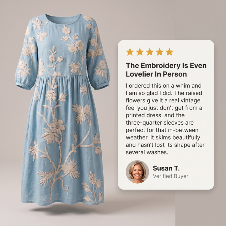 CASUAL VINTAGE DRESS