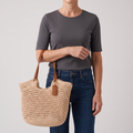CLARA HANDWOVEN TOTE BAG