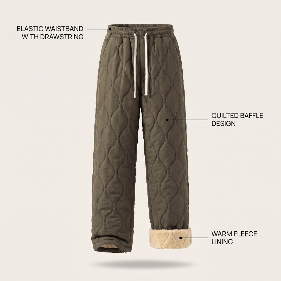 CLOUD COMFORT QUILTED TrouserS