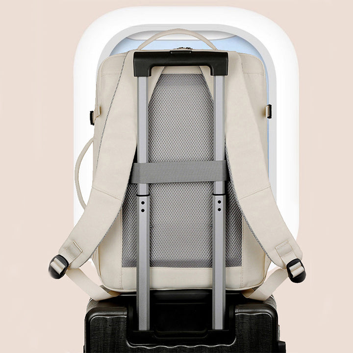 Large travel backpack with laptop compartment