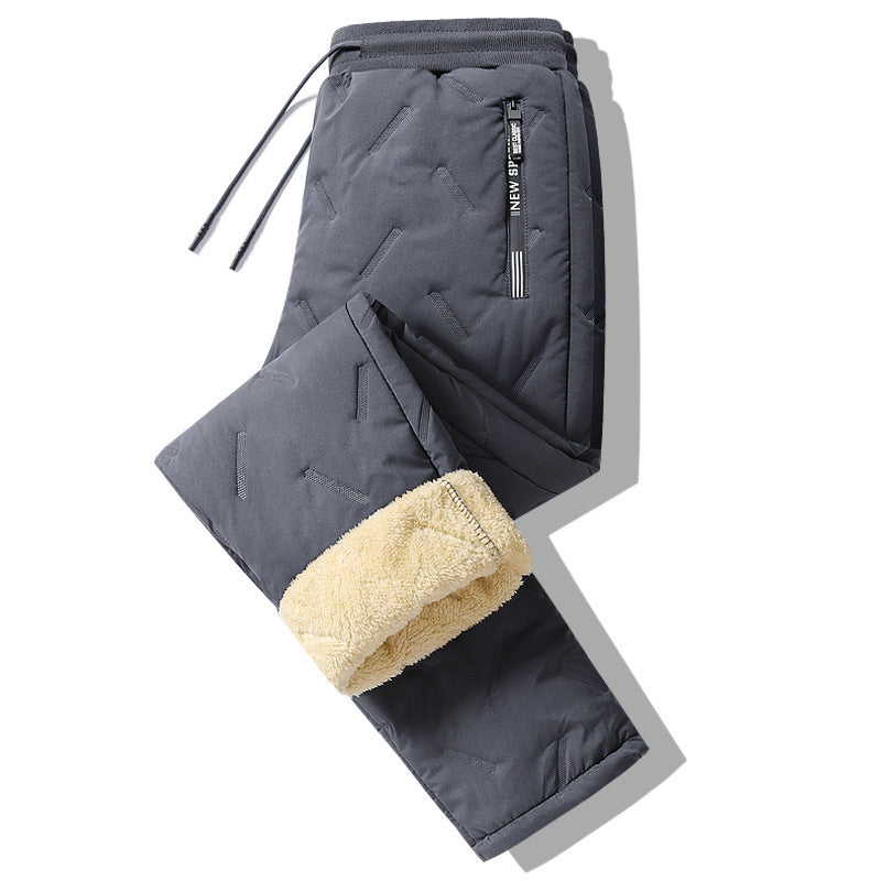 Men's fleece lined thermal trousers