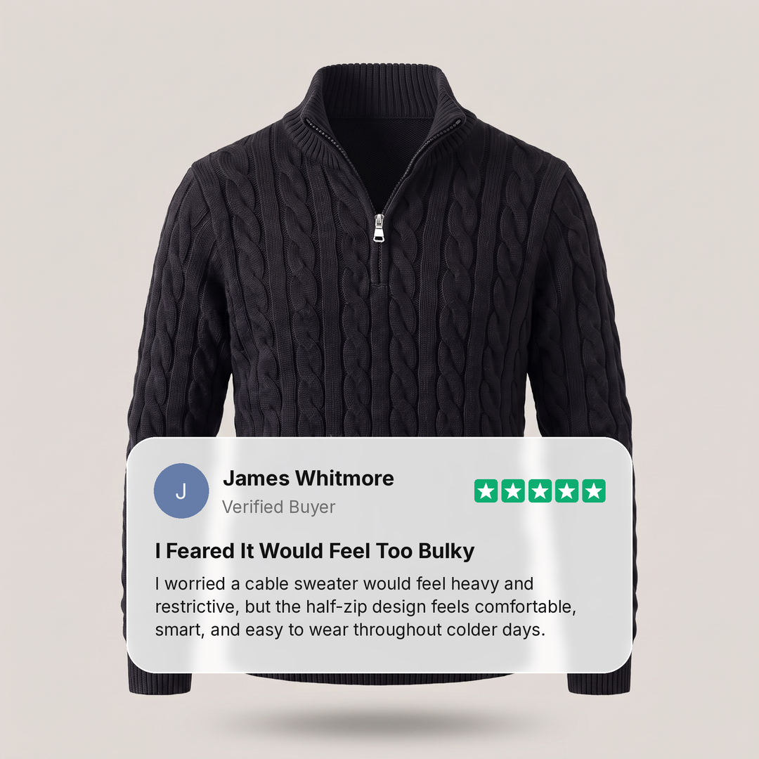 PREMIUM CABLE KNIT COMFORT JUMPER