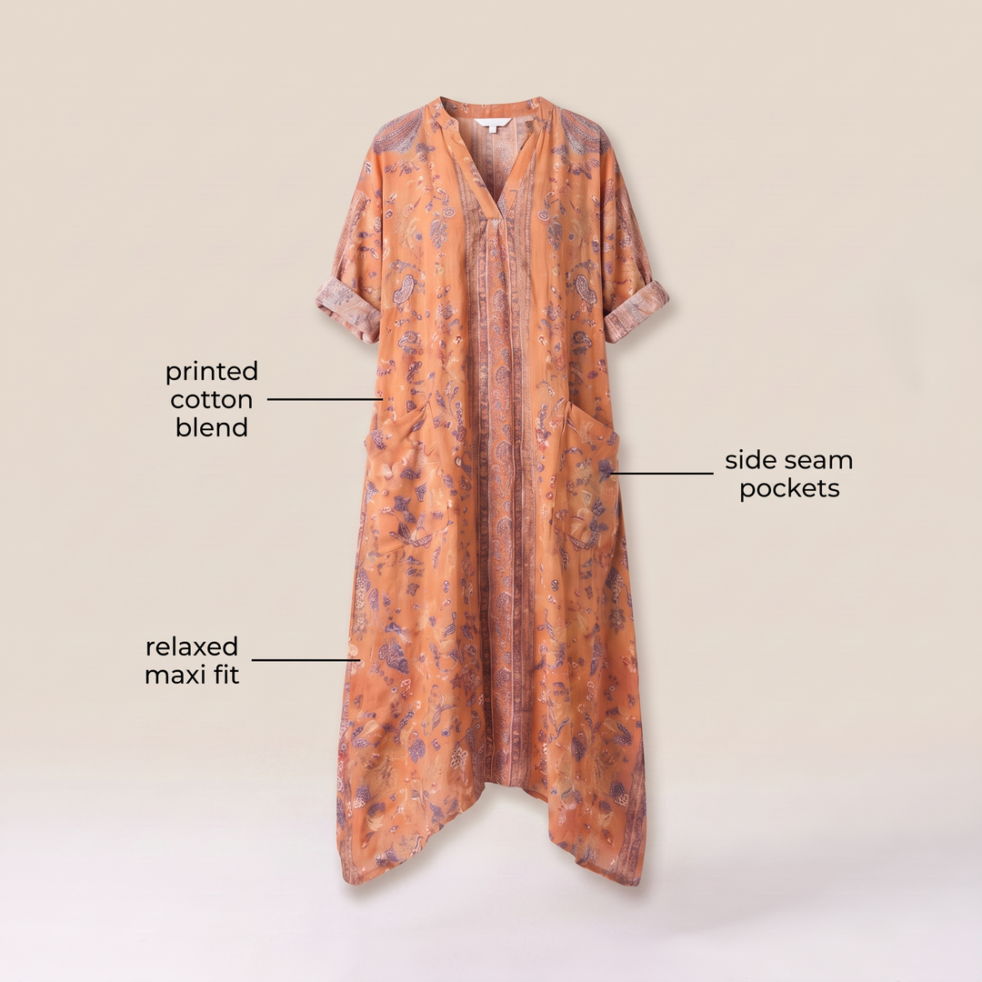 LAVINIA BOTANICAL MAXI DRESS