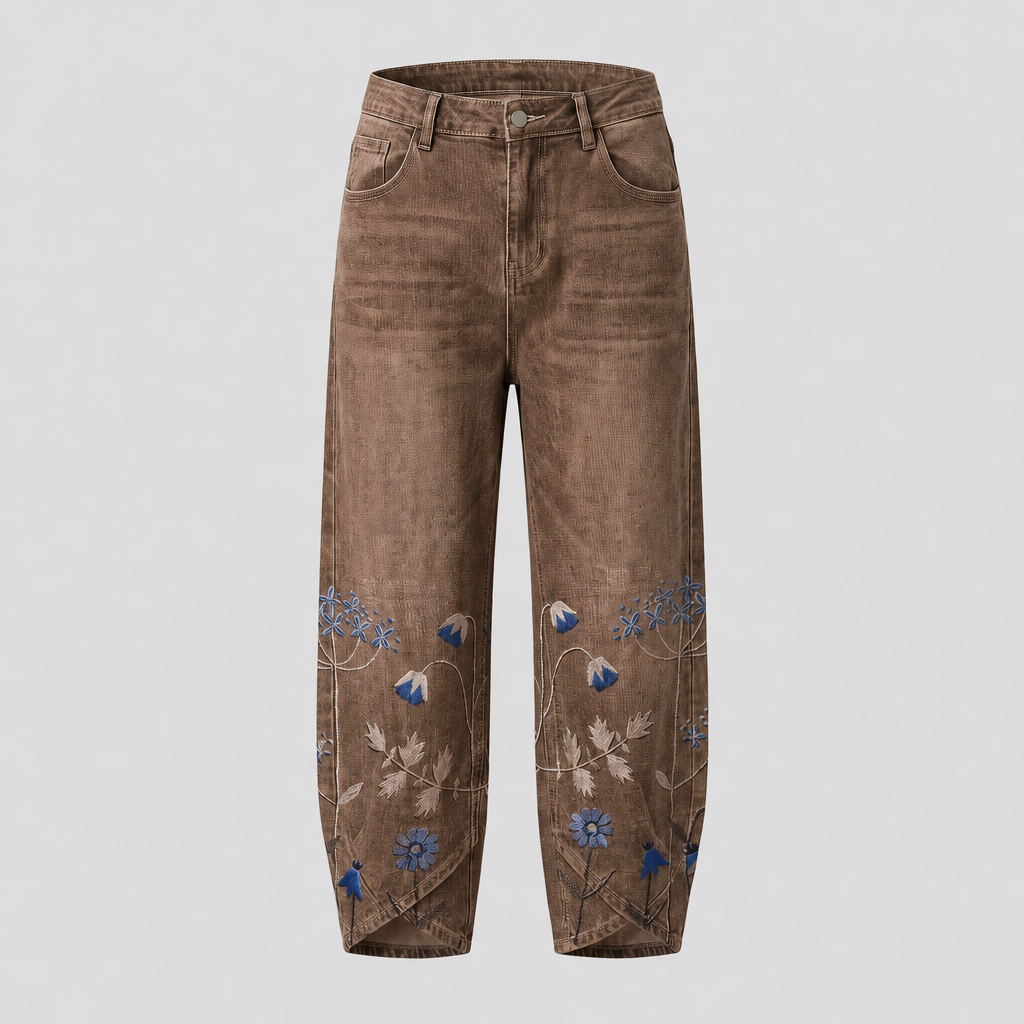 NORABELLE ARTISAN LINEN TrouserS