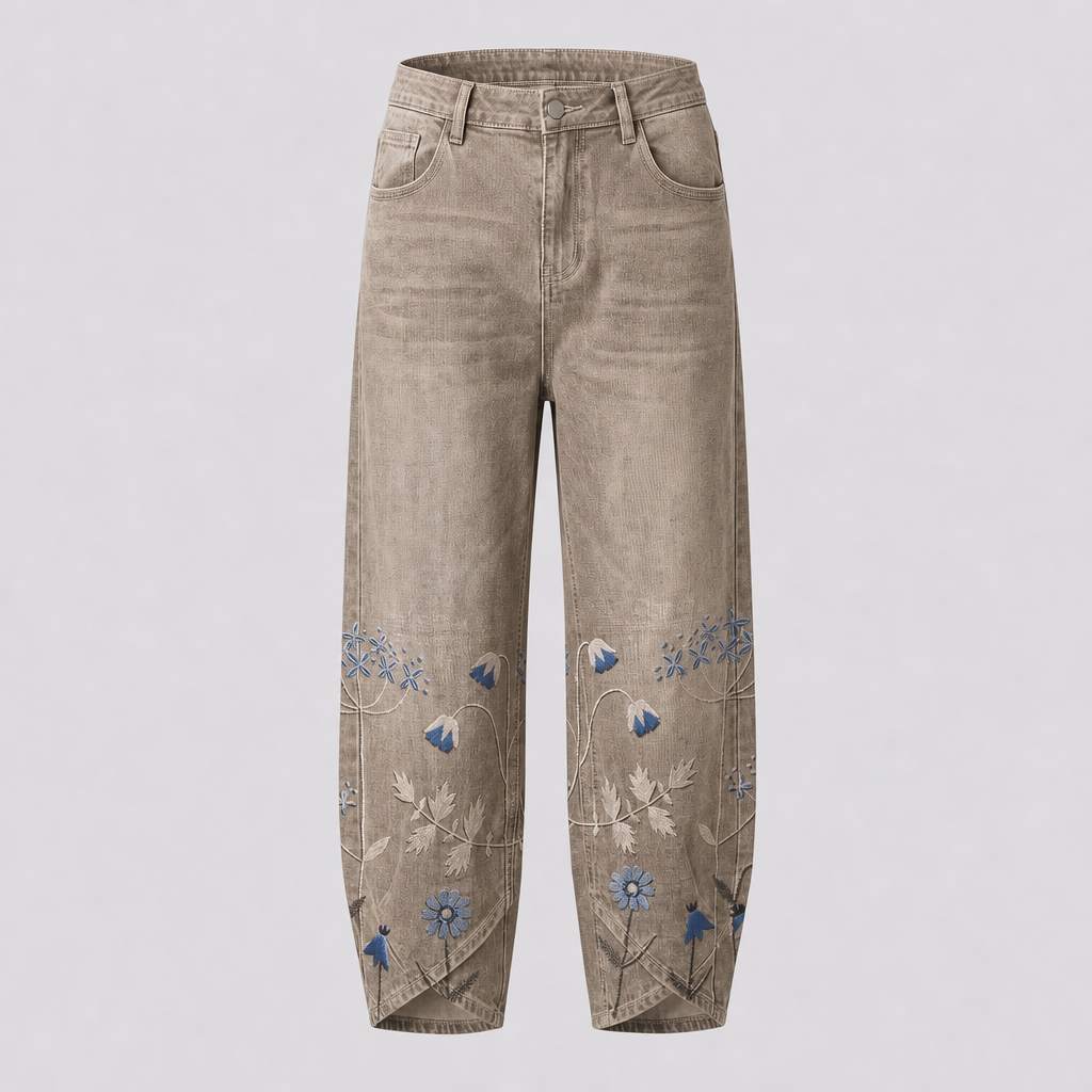 NORABELLE ARTISAN LINEN TrouserS
