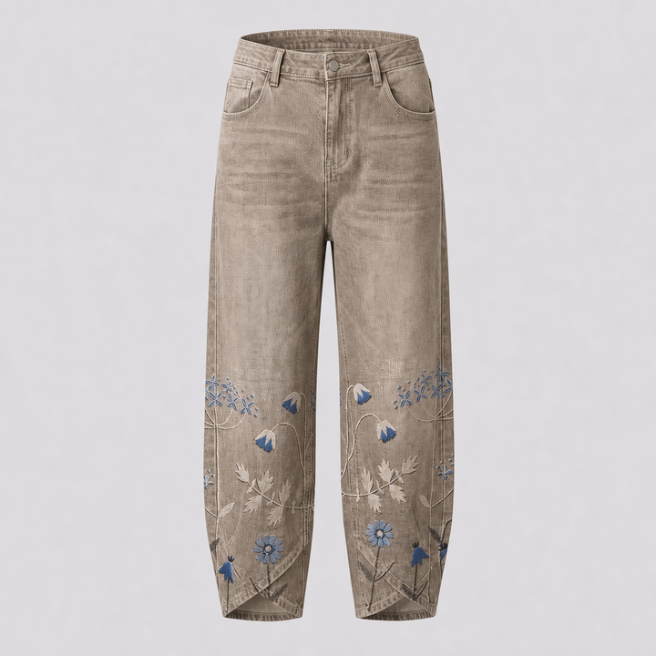 NORABELLE ARTISAN LINEN TrouserS