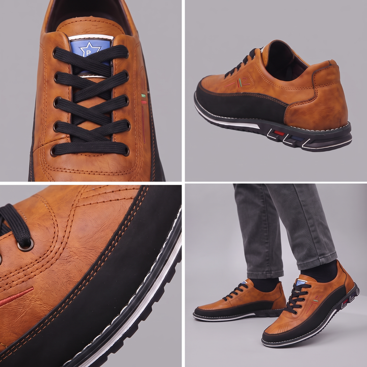 MODERN SUPPORT LEATHER TRAINERS
