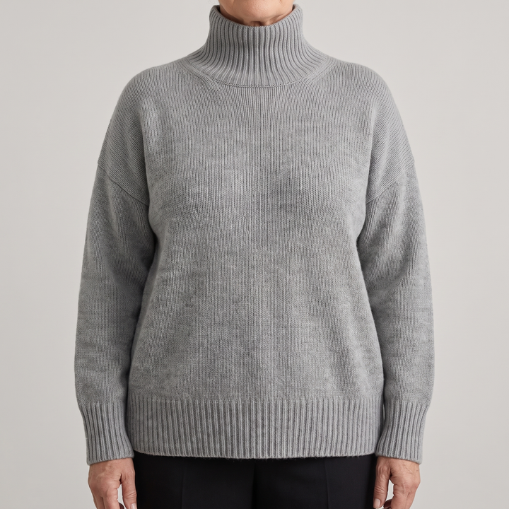 ISABELLA CASHMERE HIGH-NECK Jumper