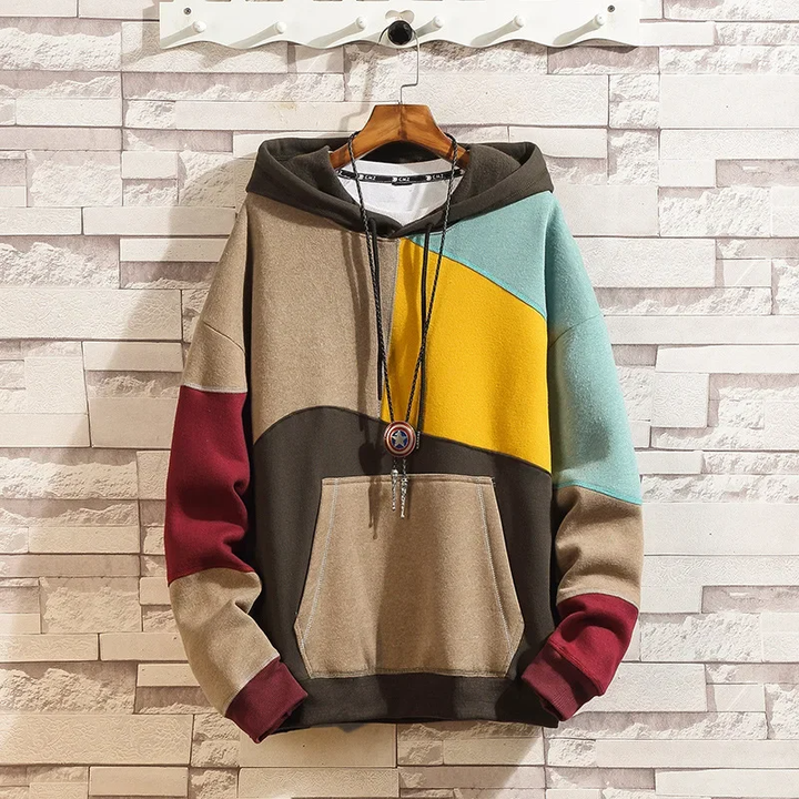 PULSE PATCHWORK HOODIE