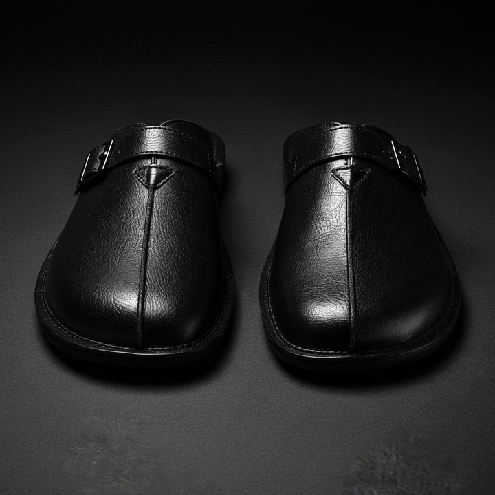 WHITCOMBE LEATHER MULES