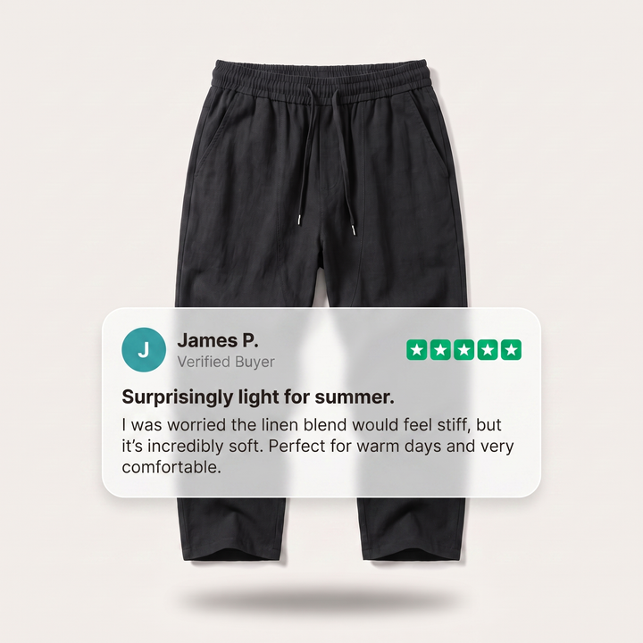 URBAN CROPPED COTTON TrouserS