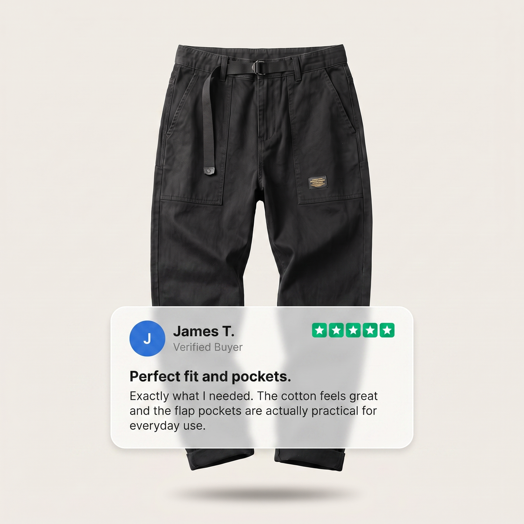 VINTAGE CARGO TrouserS